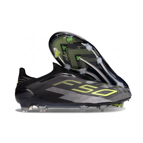 adidas F50 Elite Snörfria FG Svart Gul