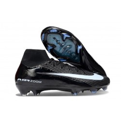 Fotbollsskor Nike Mercurial Superfly X Elite FG Svart Blå