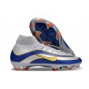 Fotbollsskor Nike Mercurial Superfly X Elite FG Silver Blå Gul