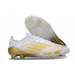 Fotbollsskor adidas F50 Elite FG Vit Guld