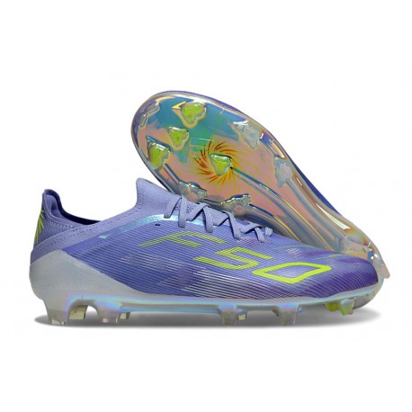 Fotbollsskor adidas F50 Elite FG Lila Gul