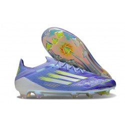Fotbollsskor adidas F50 Elite FG Lila Gul