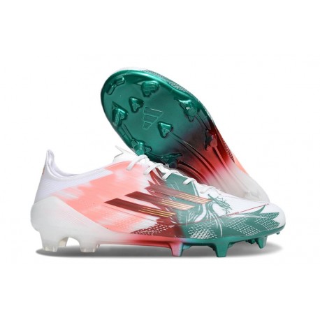 Fotbollsskor adidas F50 Elite FG Rosa Röd Grön