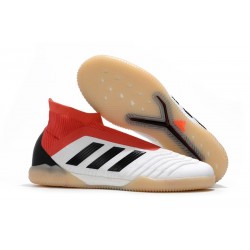 adidas Predator Tango 18+ IC Fotbollsskor - Vit Röd Svart