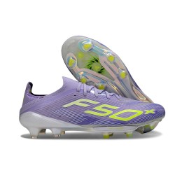 adidas F50+ FG Skor Lila Gul