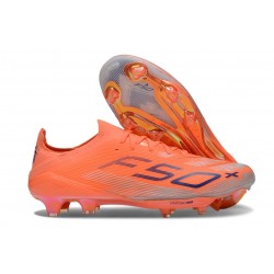 adidas F50+ FG Skor Orange Svart