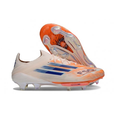 adidas F50+ FG Skor Orange Blå
