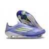 Fotbollsskor för Män adidas F50 + Snörlösa FG Lila Gul