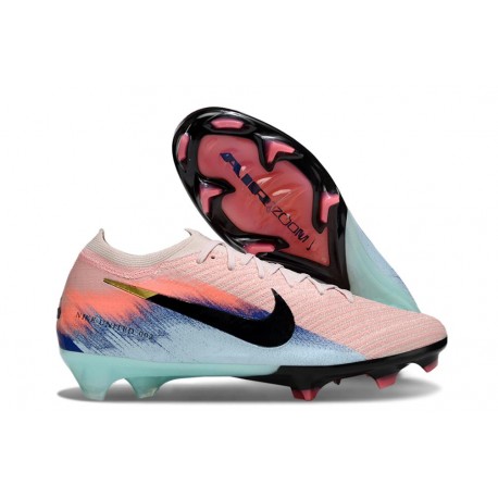 Nike Air Zoom Mercurial Vapor 16 Elite FG Orange Svart Blå