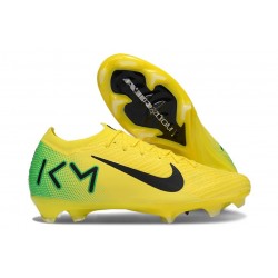 Nike Air Zoom Mercurial Vapor 16 Elite FG KM Gul Svart Grön