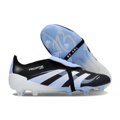 Adidas Predator Elite Tongue FG Svart Vit Blå