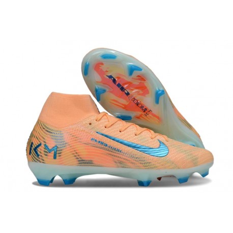 Fotbollsskor Nike Mercurial Superfly X Elite FG KM Orange Blå