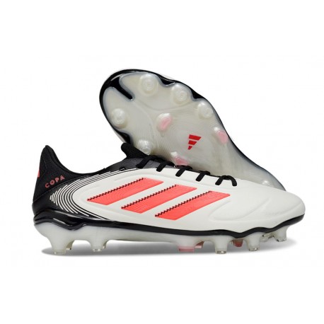 Skor adidas Copa Pure III Elite FG Vit Röd Svart