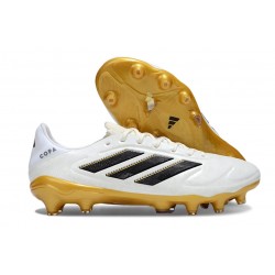 Skor adidas Copa Pure III Elite FG Vit Svart Guld