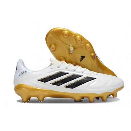 Skor adidas Copa Pure III Elite FG Vit Svart Guld
