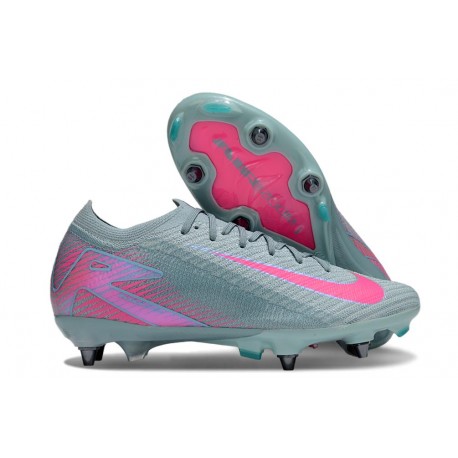 Nike Zoom Mercurial Vapor 16 Elite SG-Pro Blå Rosa 