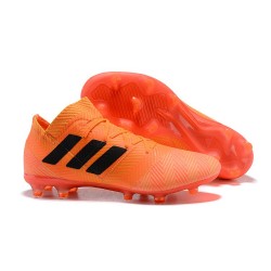 adidas Nemeziz 18.1 FG Fotbollsskor - Orange Svart