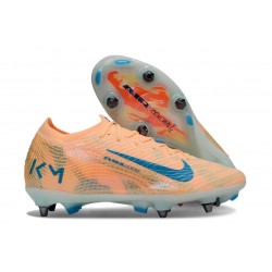 Nike Zoom Mercurial Vapor 16 Elite SG-Pro KM Orange Blå