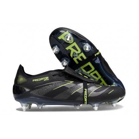 adidas Predator Elite Fold Over Tongue SG fotbollsskor Svart Gul