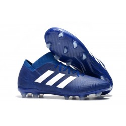 adidas Nemeziz 18.1 FG Fotbollsskor - Blå Vit