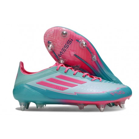 adidas F50 Elite SG fotbollsskor Blå Rosa