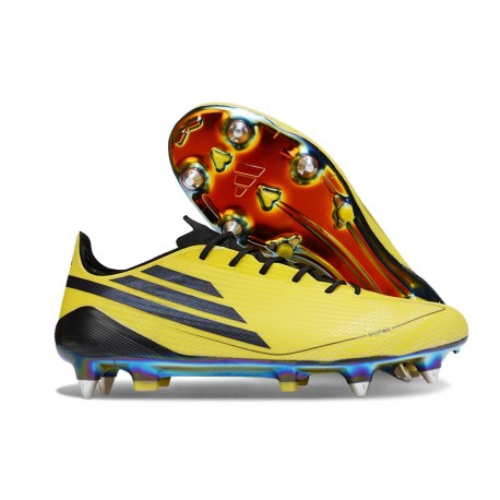 adidas F50 Elite SG fotbollsskor Gul Svart
