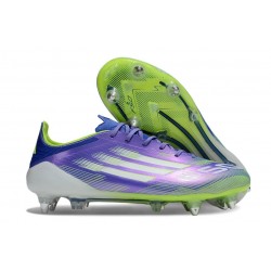 adidas F50 Elite SG fotbollsskor Lila Gul