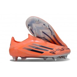 adidas F50 Elite Snörfria SG-Pro Orange Svart