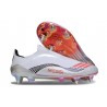 adidas F50 Elite Snörfria SG-Pro X Messi Vit Silver Röd