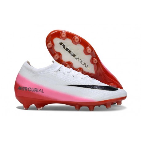 Fotbollsskor Nike Mercurial Vapor 16 Elite AG-Pro Vit Svart Röd