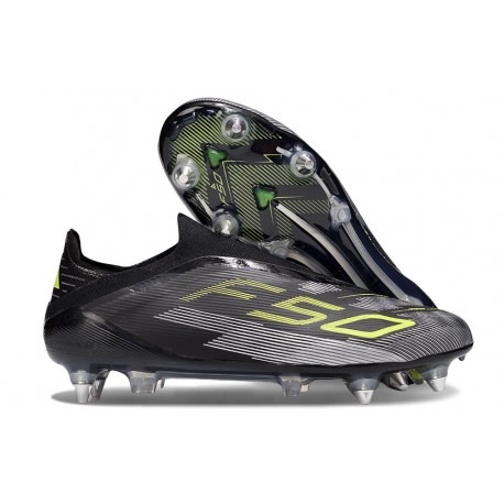 adidas F50 Elite Snörfria SG-Pro Svart Gul