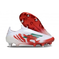 adidas F50 Elite Snörfria SG-Pro Vit Röd Grön
