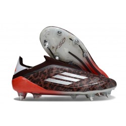 adidas F50 Elite Snörfria SG-Pro Brun Vit