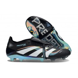 Adidas Predator Elite Tongue FG Svart Vit Blå