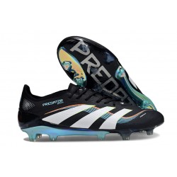 Fotbollsskor Adidas Predator 2025 Elite FG Svart Vit Blå