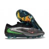 Fotbollsskor Nike Phantom 6 Low Elite FG X EAFC Svart Grön Röd