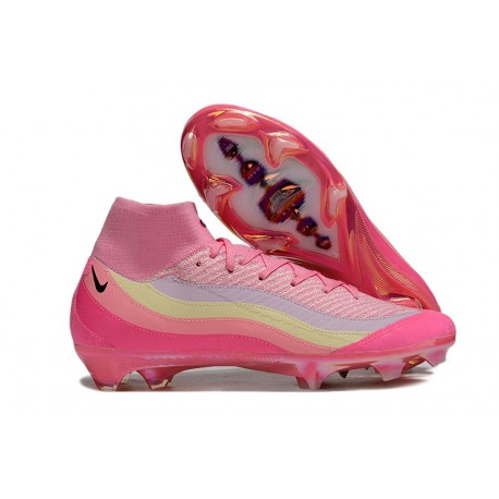 Nike Air Zoom Mercurial Superfly 10 Elite FG AM95 Rosa