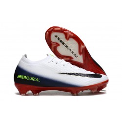 Fotbollsskor Nike Mercurial Vapor XVI Elite FG Gräs Vit Svart