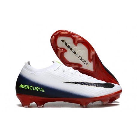 Fotbollsskor Nike Mercurial Vapor XVI Elite FG Gräs Vit Svart