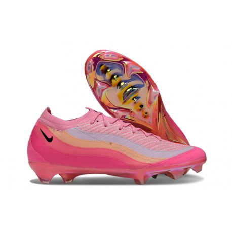 Fotbollsskor Nike Mercurial Vapor XVI Elite FG Gräs Air Max 95 Rosa