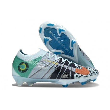 Nike Air Zoom Mercurial Vapor 16 Elite FG Grå Svart Blå