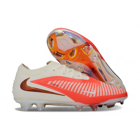 Fotbollsskor Nike Phantom 6 Low Elite FG Röd Vit