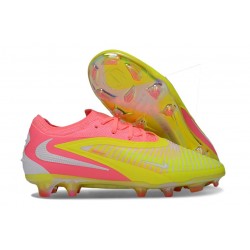 Fotbollsskor Nike Phantom 6 Low Elite FG Gul Rosa