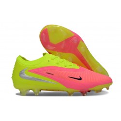 Fotbollsskor Nike Phantom 6 Low Elite FG Gul Rosa