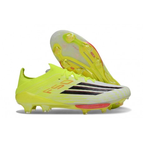 adidas F50 + Elite FG Skor Gul Svart