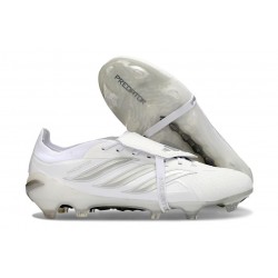 Fotbollsskor Adidas Predator 26 Elite FT FG Vit Silver