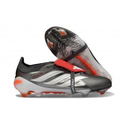 Fotbollsskor Adidas Predator 26 Elite FT FG Grå Vit Röd