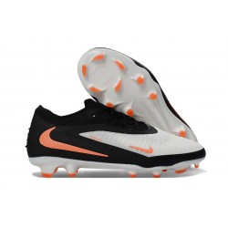 Fotbollsskor Nike Phantom 6 Low Elite FG Vit Svart Orange
