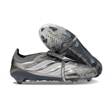 Fotbollsskor Adidas Predator 26 Elite FT FG Grå Silver