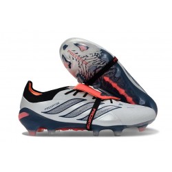 Fotbollsskor Adidas Predator 26 Elite FT FG Grå Silver Röd